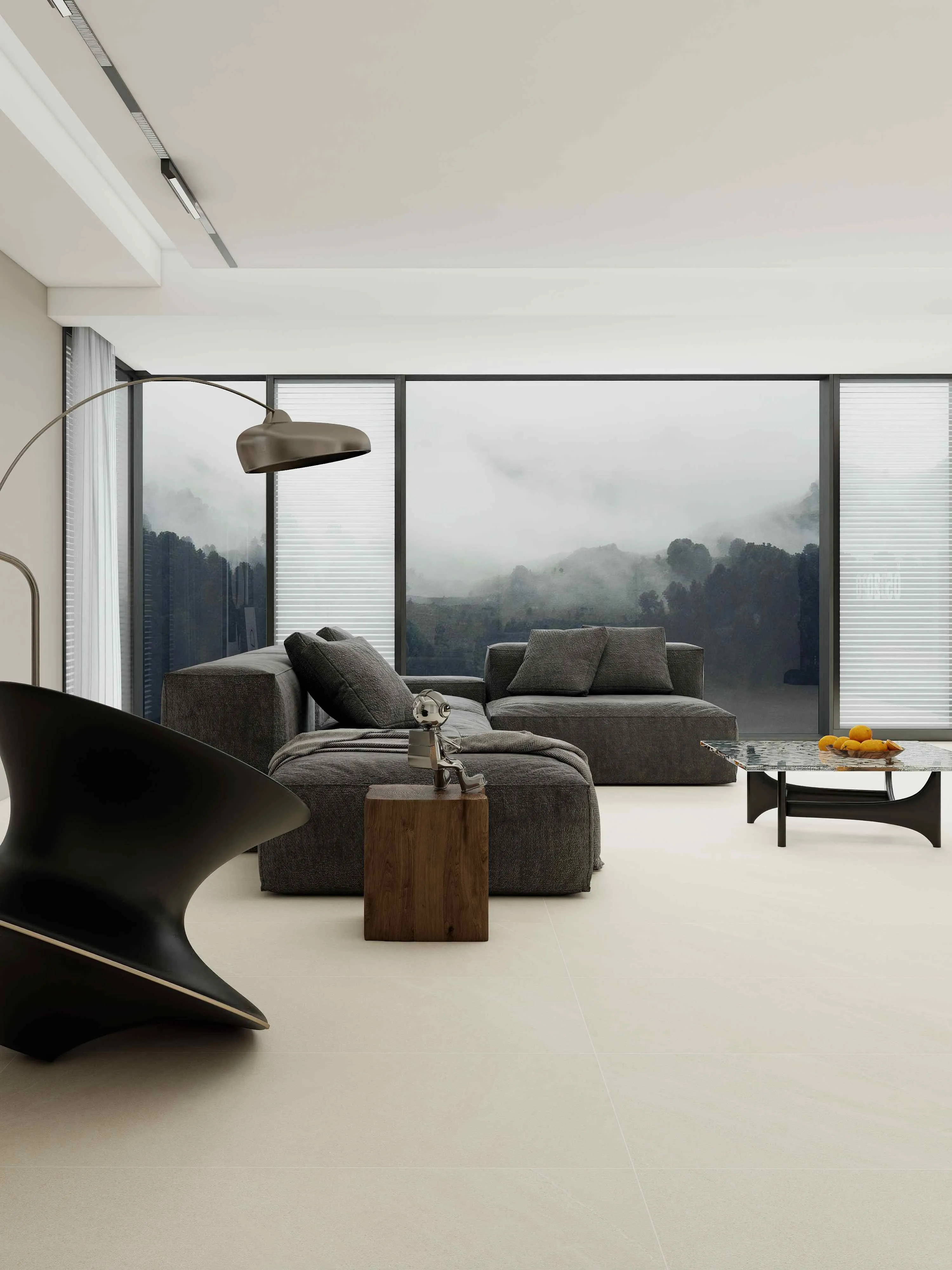 Cream Beige Sandstone Antique Finish Wall & Floor Tile