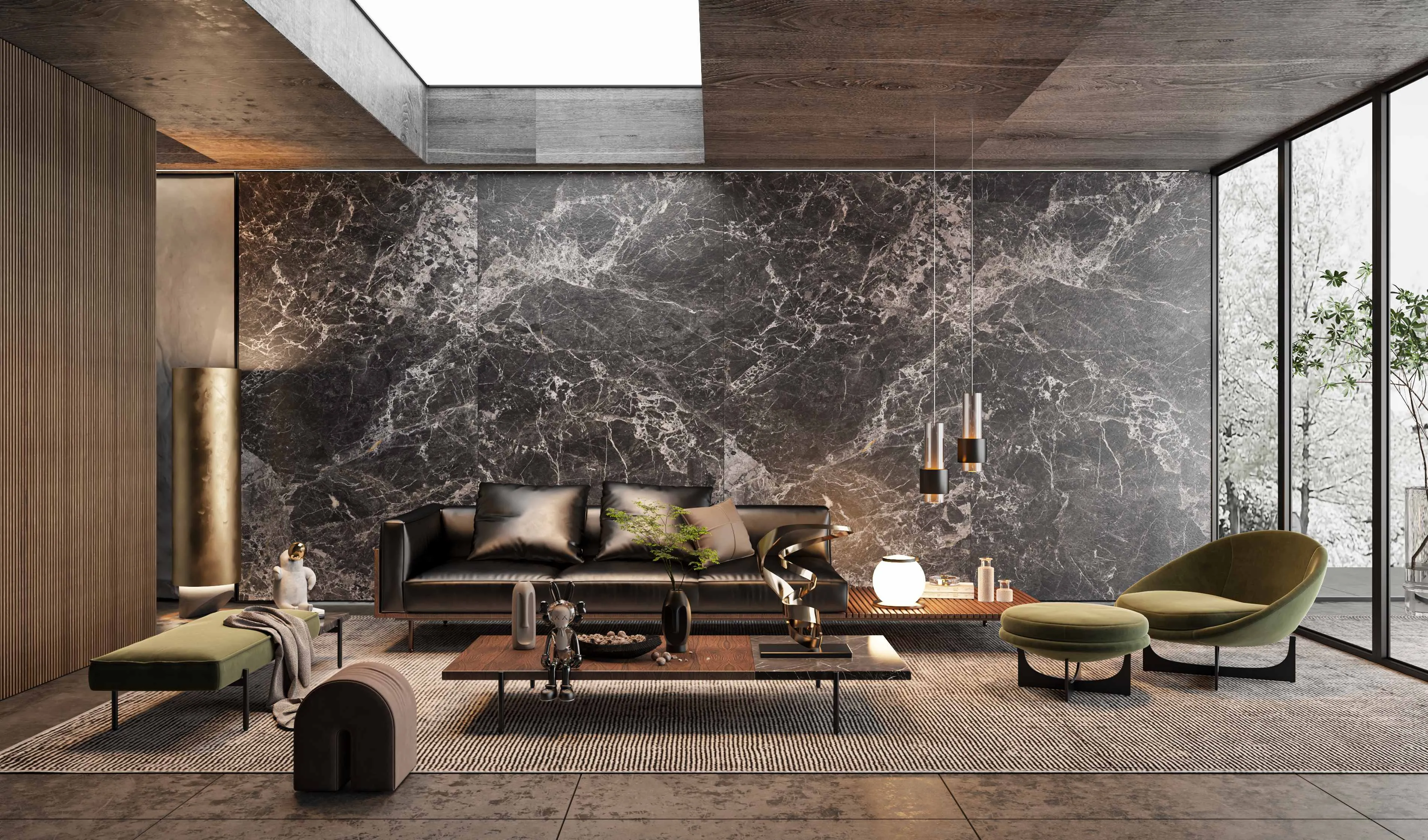 Nero Black Marble-Look Sintered Stone