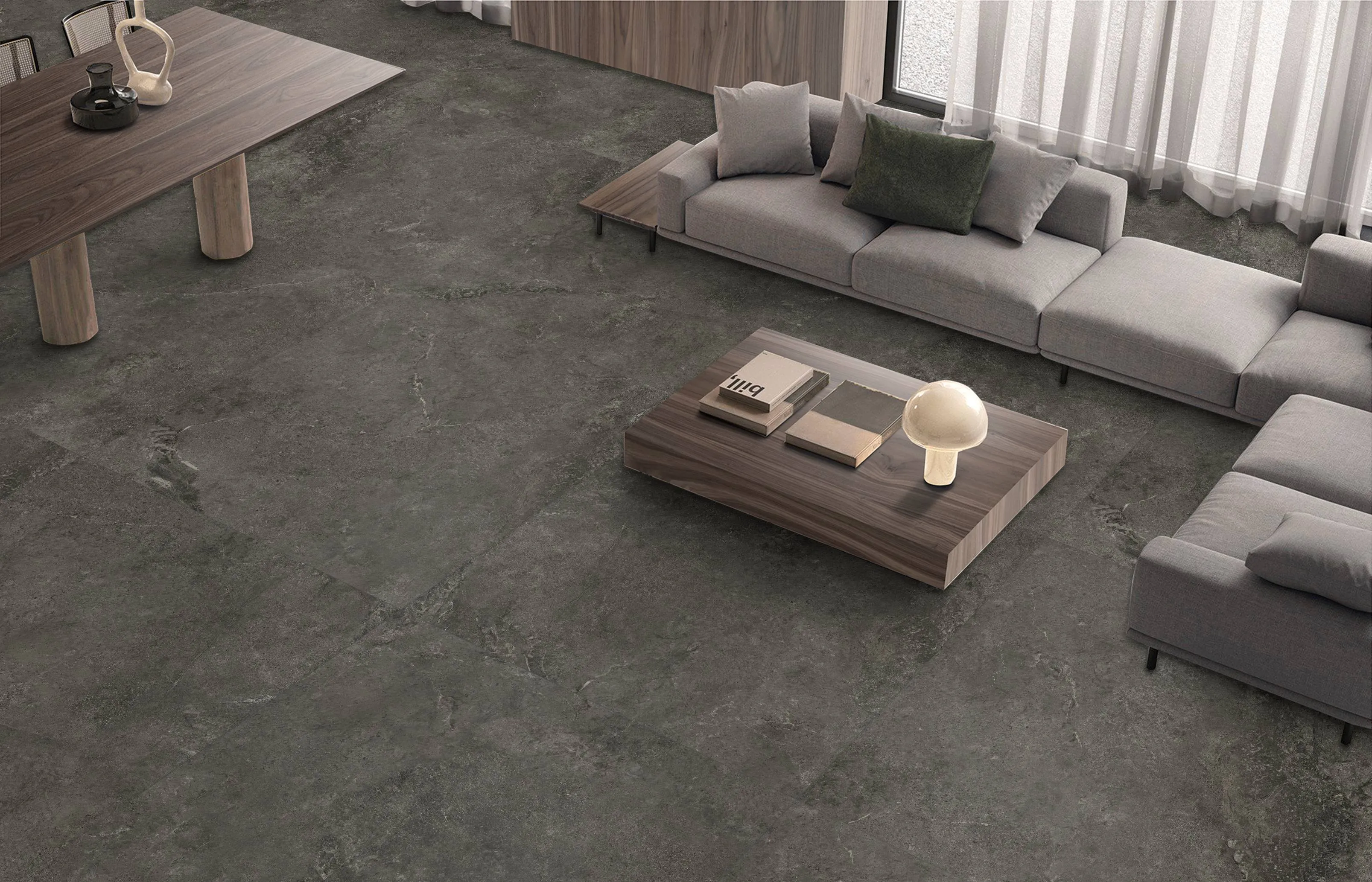 Grey & Brwon  Marble-Look  for Wall and Floor