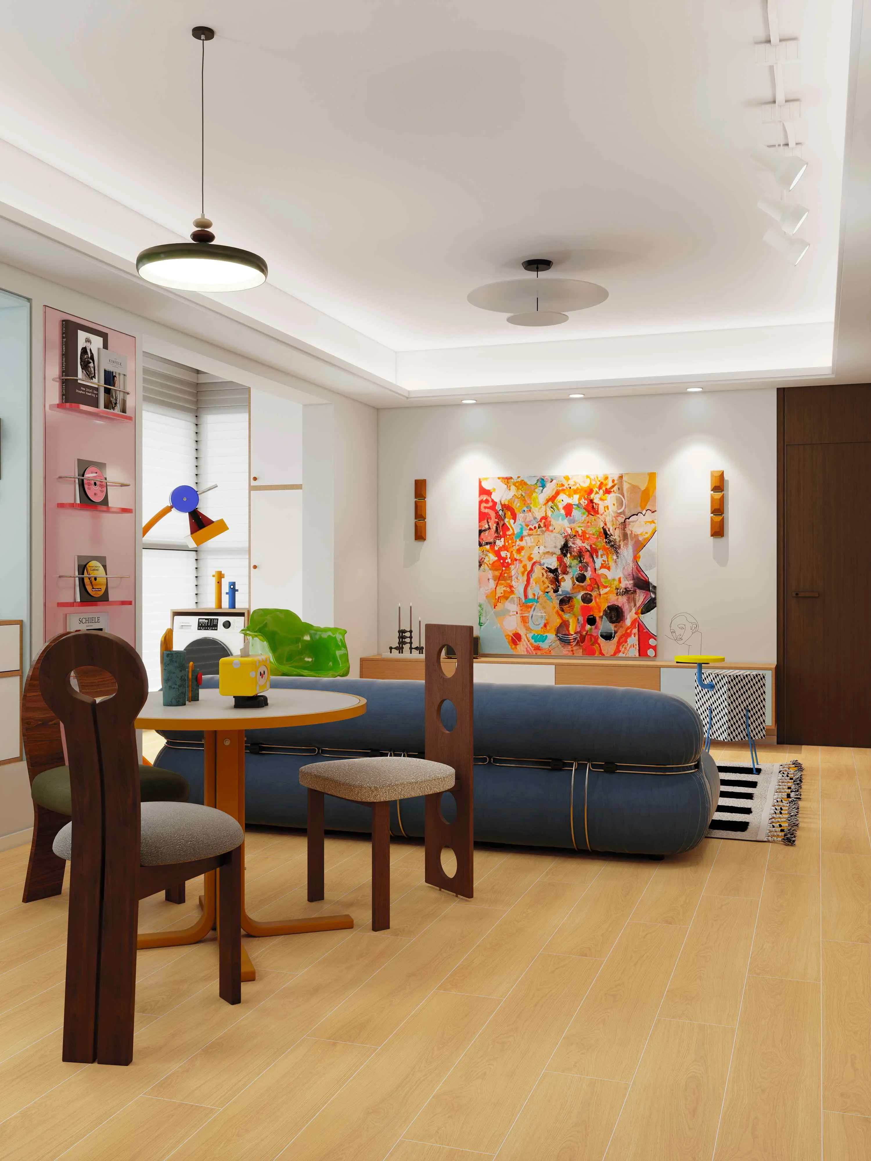 Honey Beige Oak Wood-Look Porcelain Tile for Wall and Floor