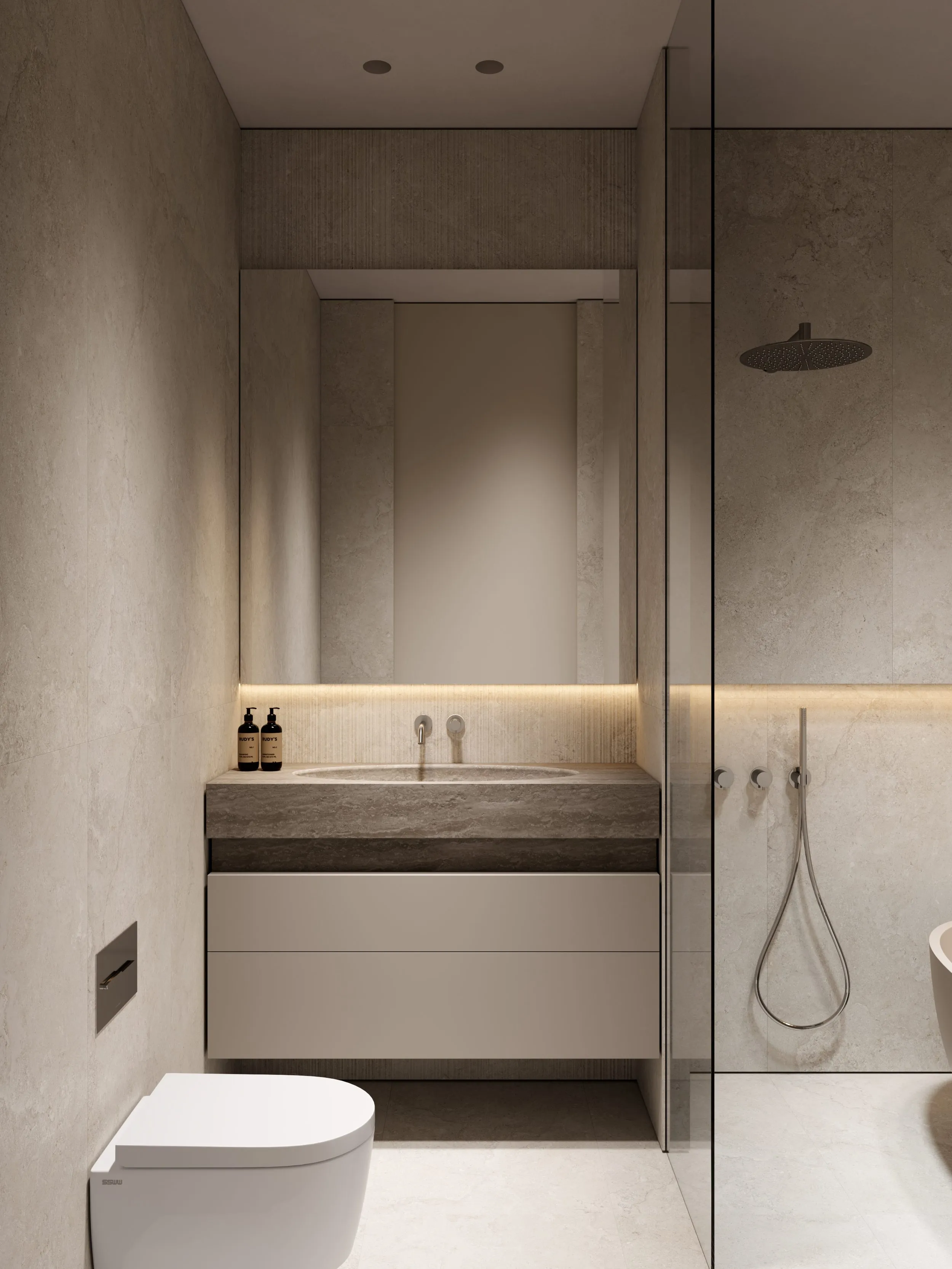 Travatine cross-Look  for Wall and Floor