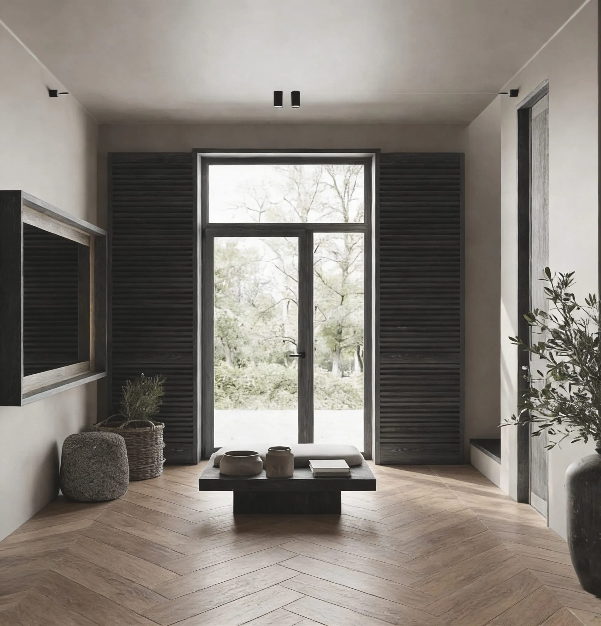 Cream Beige White Oak Wood-Look Porcelain Tile for Wall and Floor